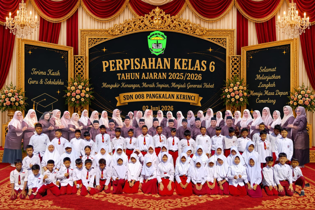 Pelepasan Siswa Kelas IV SDN 008 Pkl Kerinci